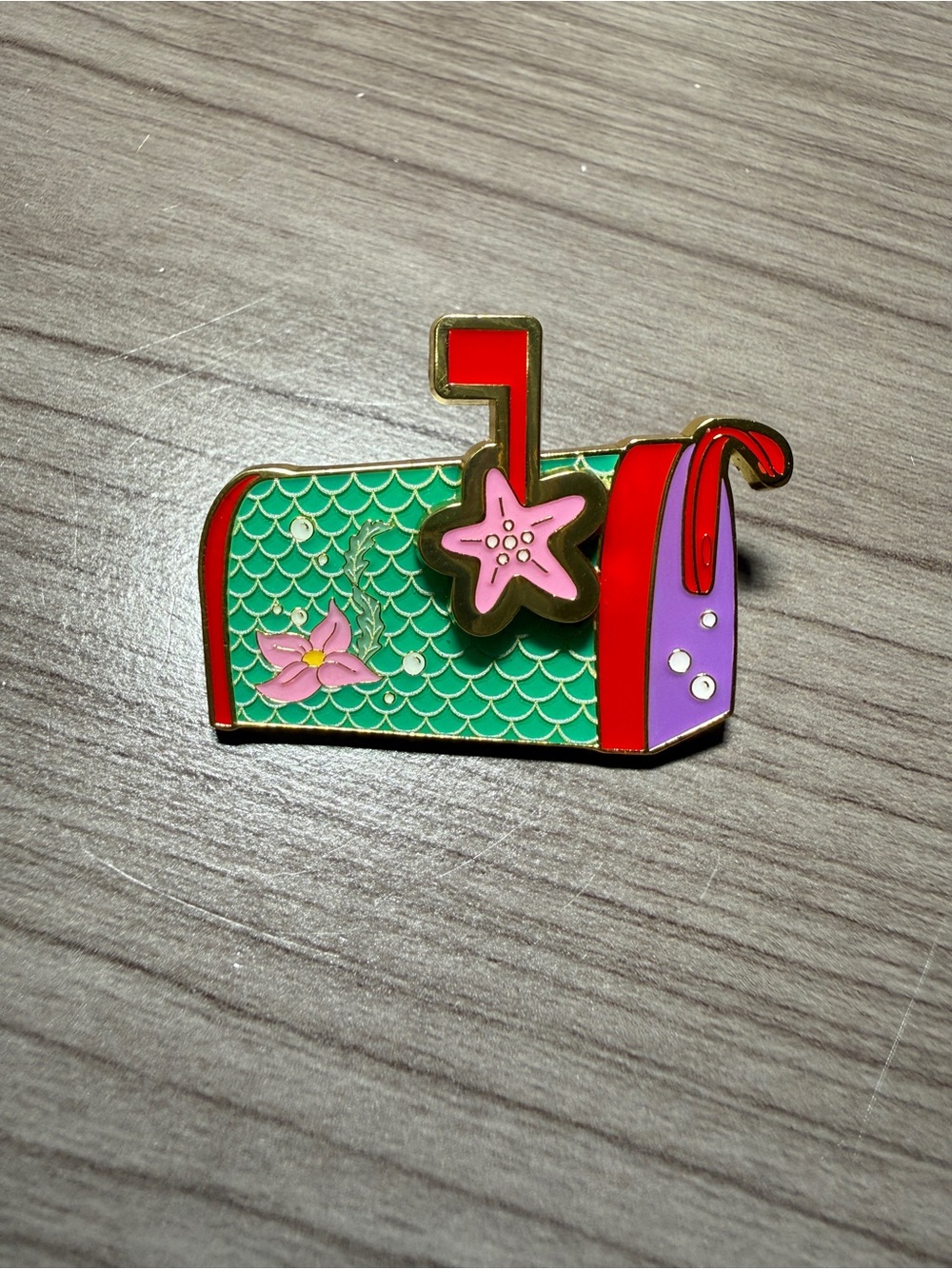 Disney Pins Ariel Mailbox